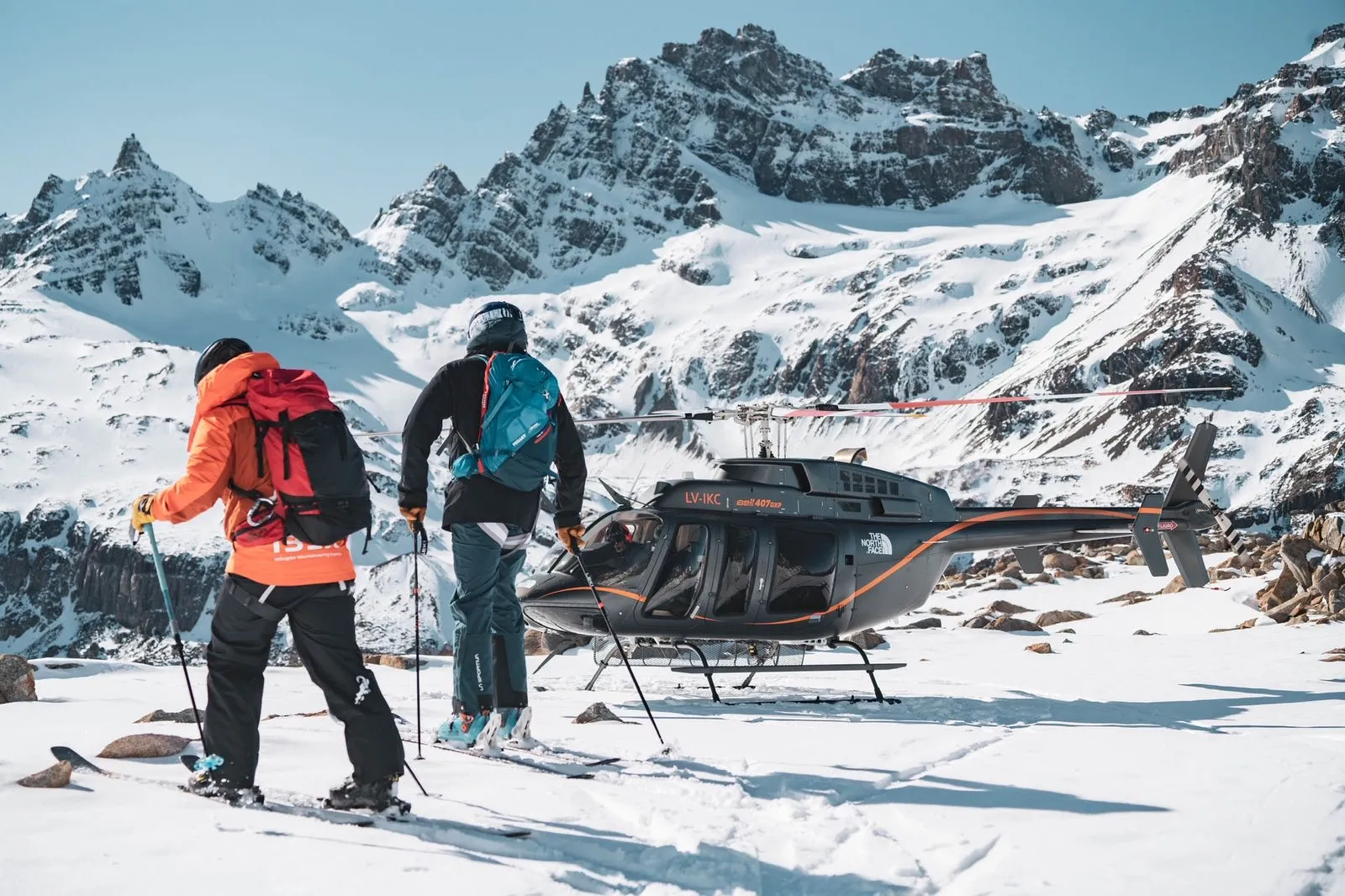 Patagonian skiing